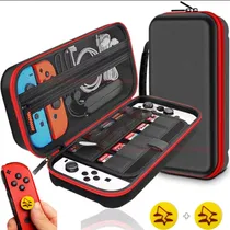 Comprar Funda Estuche De Nintendo Switch Y Switch Oled - Negro