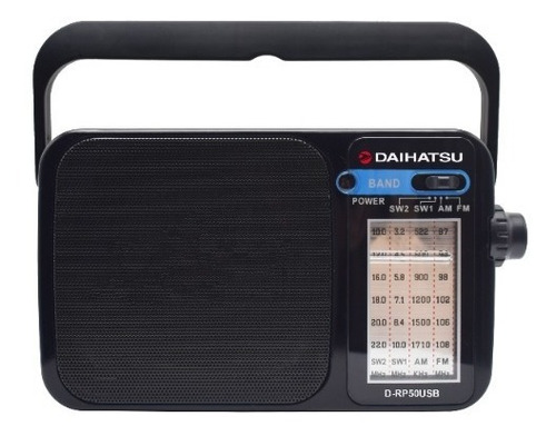 Imagen 1 de 6 de Radio Daihatsu Drp50usb Pilas Recargables 