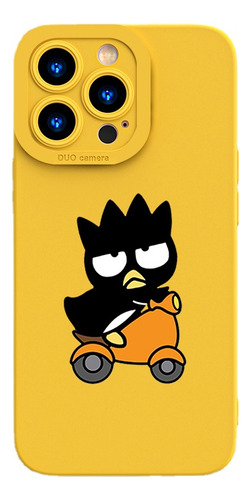 Funda De Silicona Sanrio Bad Badtz Maru Para iPhone 15 14