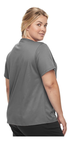 Imagem 3 de 6 de Kit 3 Camisetas Esportiva Plus Size Unissex Treinos Academia