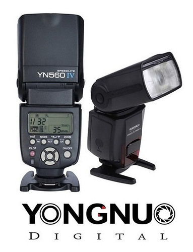 Imagen 7 de 7 de Flash Yongnuo Yn560 Iv Con Difusor Compatible Canon Y Nikon