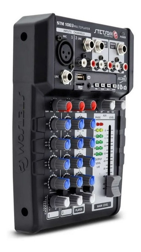Imagem 3 de 6 de Mesa Audio Crossover Stetsom Stm1003 3 Canais 12v Bluetooth