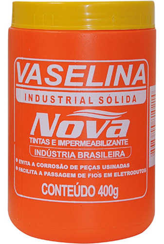 Vaselina Solida Nova Pote 400gr