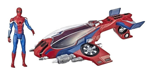 Spiderman: Lejos De Casa - Arachno-jet Con Spider-man Hasbro
