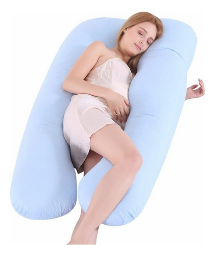 Cojín Almohada Maternal U + Funda Extra Suave- Multiusos