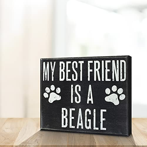 Regalos De Beagle, Mi Mejor Amigo Es Un Beagle, Letrero...