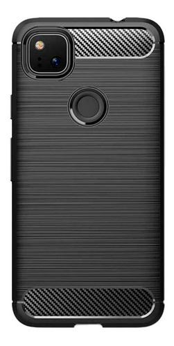 Funda Tpu Fibra Carbono Antigolpes Para Google Pixel 4a