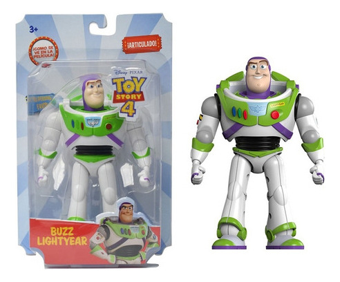 Toy Story 4 Buzz Lightyear Muñeco Articulado 13 Cm Original