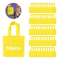 Comprar 50 Mini Bolsas Ecológicas Para Dulce Bolsas Tejidas 20x20cm