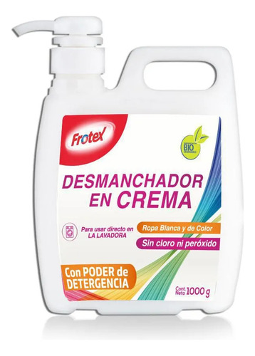 Desmanchador En Crema Frotex - Sin Cloro - Tarro × 1000g