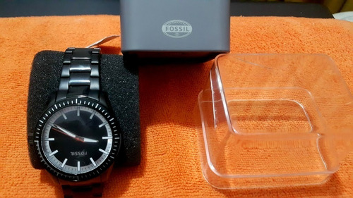 Relógio Bq 1268 Aço Preto Completo Novo Na Caixa