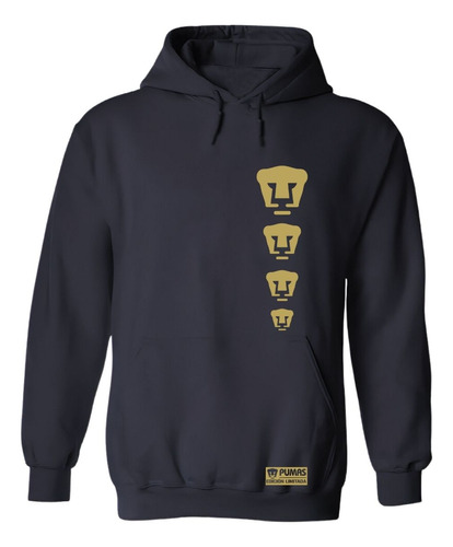 Sudadera Pumas Unam Deportiva Mujer Hoodie Ed Lmt 3 Vinil