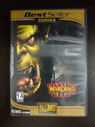 Jogo Warcraft Iii Reign Of Chaos - Pc - Mídia Física