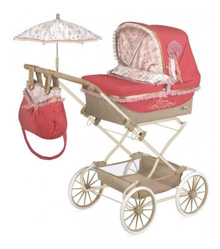 Coche De Cuevas Bebotes Reborn Bebe Plegable + Sombrilla Ax®