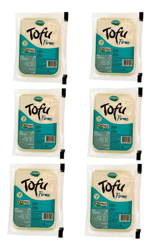 Imagem 2 de 3 de Kit Tofu Orgânico Ecobras - 6 Unidades