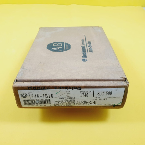 Allen-bradley 1746-ib16 Input Module Slc 500