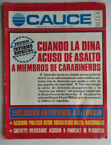 Revista Cauce Numero 26