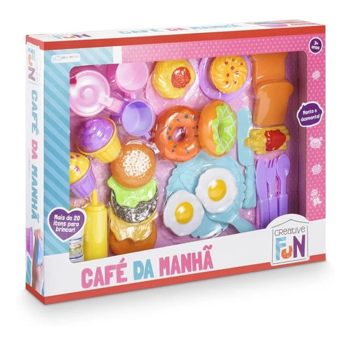 Conjunto Creative Fun Café Da Manhã Multikids - Br603