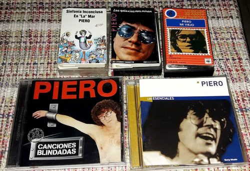 Piero Cd Y Cassette Canciones Blindadas / Esenciales  