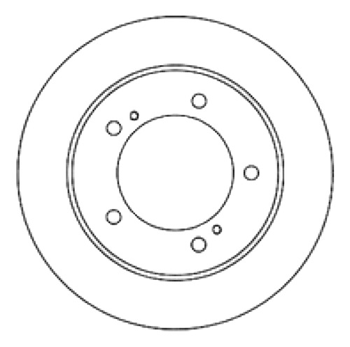 Disco Freno Delantero (289mm) Breme Suzuki Vitara 94-97