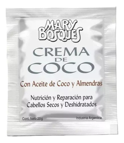 Crema De Coco + Aceite Almendras Doypack X250g + Pote X200g