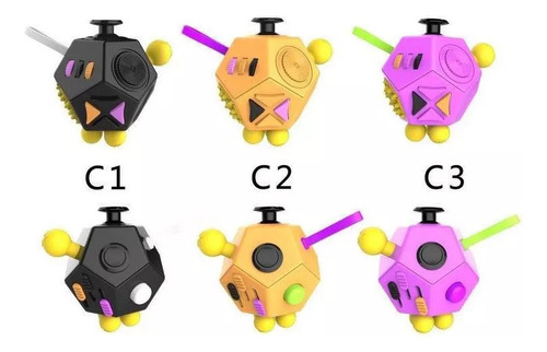 Juguetes Sensory Fidget Cube Contra La Ansiedad