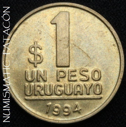 Moneda Uruguay 1 Peso 1994 - Excelente