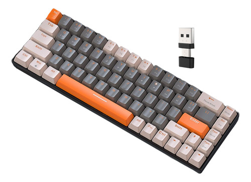 Teclado Mecánico Profesional Pbt Key Caps Resistente Al