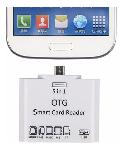 5 En 1 Otg Usb Micro Sd/tf Lector Tarjetas Tablet Galaxy S6