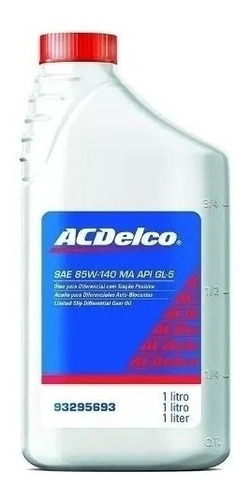 Aceite Diferencial Acdelco Original 85w140 Mineral S10