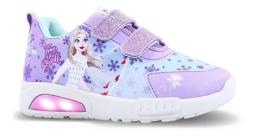 Zapatillas Footy Pop Frozen True Disney Niñas Luz Al Pisar