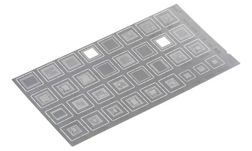 Lamina Para Reballing Universal Bga 4 Laminas Diferentes