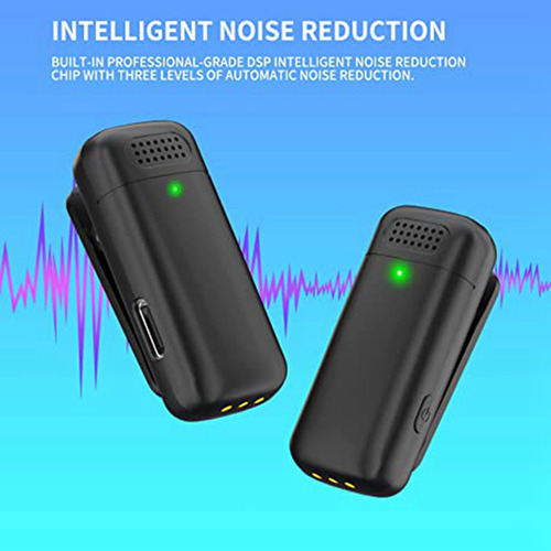 Micrófono Lavalier Inalámbrico Profesional Para Android Con