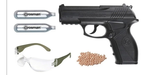 Pistola Crosman P10 Phantom +balines+co2+lentes No Funda