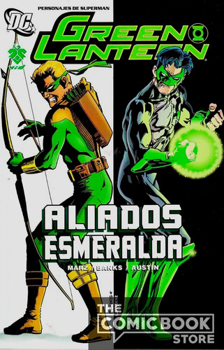 Dc Comics Green Lantern Aliados Esmeralda Tomo Unico Complet