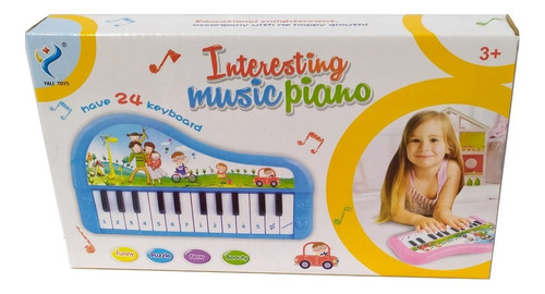 Pianito Musical Infantil Piano Melodía En La Plata Color Amarillo