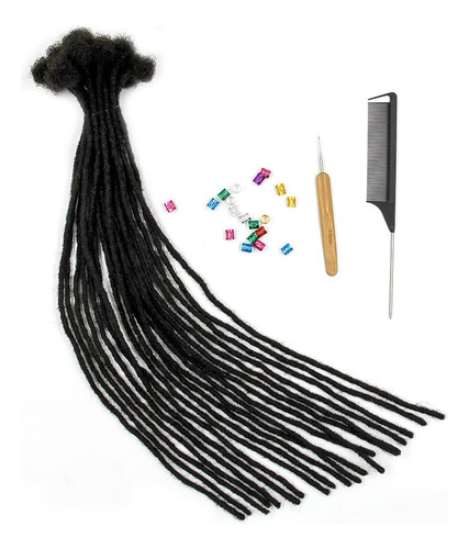 Extensiones De Cabello Humano Loc De 14 Pulgadas, 100 Hebras