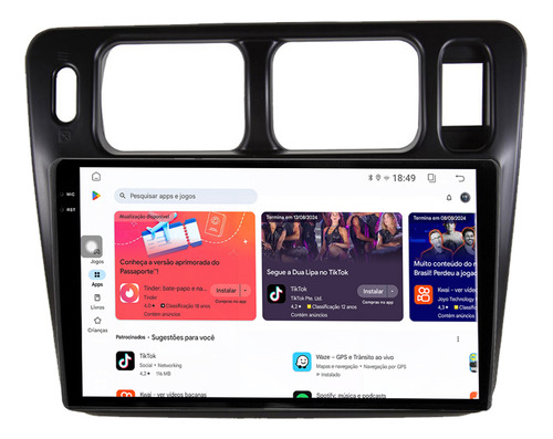 Multimidia Pajero Tr4 9p Aikon Proton G3 6gb 64gb Carplay