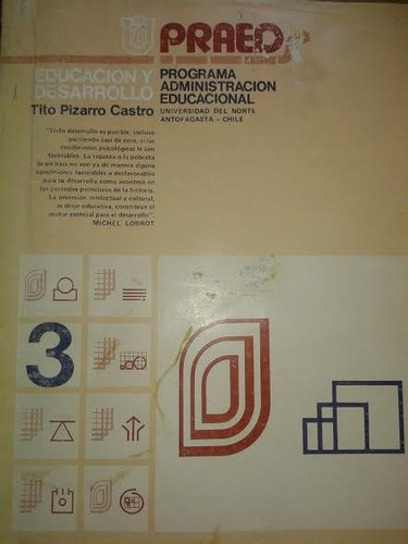 Educación Y Desarrollo / Tito Pizarro Castro / U. Del Norte