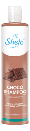 Choco Shampoo Shelo Nabel 530ml Hidrata Y Humecta Antifrizz