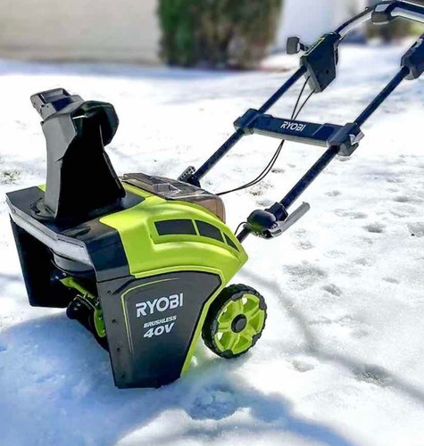 Barredora De Nieve Marca Ryobi A Baterias