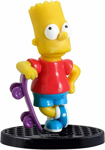 Simpsons El Bart Con El Monopatín Figura De Acción De Pvc 2,