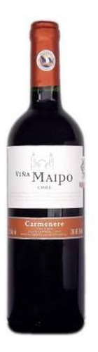 Pack De 2 Vino Tinto Viña Maipo Carmenere 750 Ml