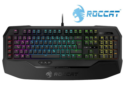 Teclado Gamer Roccat Ryos Mk Fx, Mecánico, Multimedia,ingles