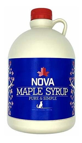 Jarabe De Maple - Jarabe - Nova Maple Syrup - Pure Grade-a M