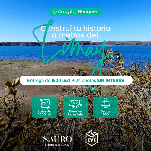 Lote En Neuquén - Loteo Sauro Ecoestancias Del Limay - Lotes Desde 1000 M2