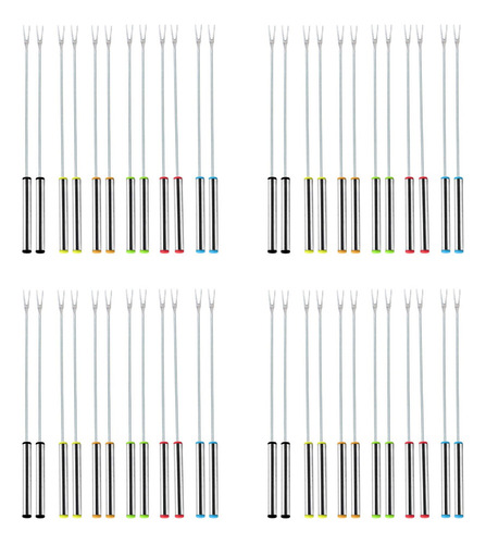 Juego De 48 Palitos De Fondue Y Queso Para Hacer Queso, Tint