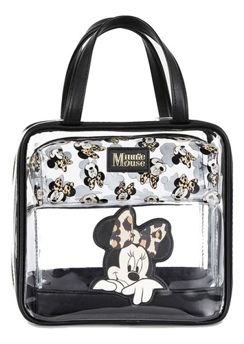 Cosmetiquera Minnie Mouse Disney Primark Color Negro