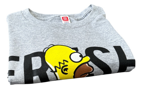 Playera Homero Los Simpson Hombre Algodon Calidad Premium