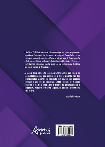 Psicanálise, Drogadição e Atenção Psicossocial, de Cirino, Oscar. Editorial Appris Editora, capa mole em português, 2022